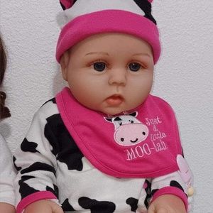 Adorable chubby cheek reborn baby doll 🩷